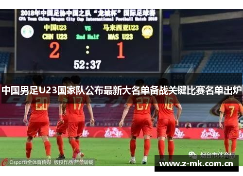 中国男足U23国家队公布最新大名单备战关键比赛名单出炉 中国男足U23国家队公布最新大名单备战关键比赛名单出炉